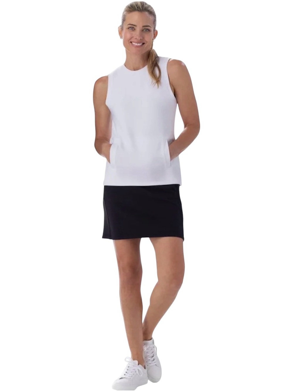 Belyn Key Bliss Knit Kanga Sleeveless golf athletic top NWT